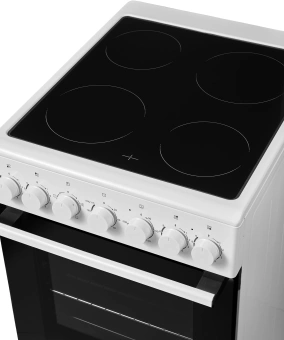 Плита Электрическая Midea MFO-M4E20T4E(WH) белый/черный стеклокерамика (без крышки) - купить недорого с доставкой в интернет-магазине