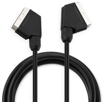 Кабель соединительный аудио-видео Buro SCART (m)/SCART (m) 1м. черный (BSC001-B-1) - купить недорого с доставкой в интернет-магазине