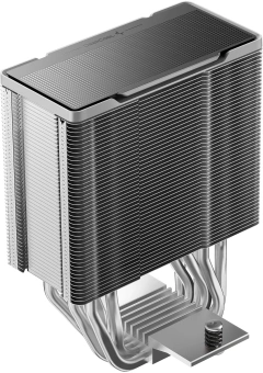 Устройство охлаждения(кулер) Deepcool AG600 нет подсветки Soc-AM5/AM4/1200/1700/1851 серебристый/черный 4-pin 29.22dB Al+Cu 260W 686gr Ret (R-AG600-BKNPMG2-G) - купить недорого с доставкой в интернет-магазине