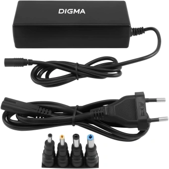 Блок питания Digma DM-A90 автоматический 90W 18.5V-20V 4-коннект. 4.9A от бытовой электросети - купить недорого с доставкой в интернет-магазине