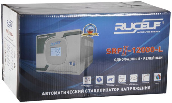 Стабилизатор напряжения Rucelf SRF.II-12000-L 12кВА однофазный белый (SRFII-12000-L) - купить недорого с доставкой в интернет-магазине