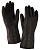 Перчатки латексные КЩС 1 L (упак.:1 пара) черный