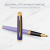 Ручка роллер Waterman Hemisphere Colour Blocking (2179922) Purple GT F черн. черн. подар.кор. - купить недорого с доставкой в интернет-магазине
