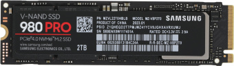 Накопитель SSD Samsung PCIe 4.0 x4 2TB MZ-V8P2T0BW 980 PRO M.2 2280 - купить недорого с доставкой в интернет-магазине