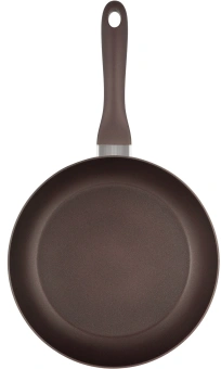 Сковорода Rondell Grillage RDA-1430 круглая 26см покрытие: Xylan Plus ручка несъемная (без крышки) коричневый - купить недорого с доставкой в интернет-магазине