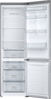 Холодильник Samsung RB37A52N0SA/WT 2-хкамерн. серебристый инвертер - купить недорого с доставкой в интернет-магазине