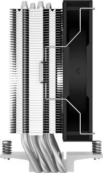 Устройство охлаждения(кулер) Deepcool AG400 Soc-AM5/AM4/1200/1700/1851 серебристый/черный 4-pin 18-31.6dB Al+Cu 220W 614gr Ret (R-AG400-BKNNMN-G-1) - цена, купить или заказать с доставкой в интернет-магазине Устройство охлаждения(кулер) Deepcool AG400 Soc-AM5/AM4/1200/1700/1851 серебристый/черный 4-pin 18-31.6dB Al+Cu 220W 614gr Ret (R-AG400-BKNNMN-G-1) - купить недорого с доставкой в интернет-магазине