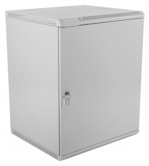 Шкаф коммутационный ЦМО ШРН-ЭКОНОМ (ШРН-Э-18.350.1) настенный 18U 600x350мм пер.дв.металл 85кг серый 300мм - купить недорого с доставкой в интернет-магазине