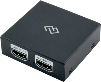 Сплиттер аудио-видео Digma DHSP-v1.4x2 HDMI (f)/2хHDMI (f) черный - купить недорого с доставкой в интернет-магазине