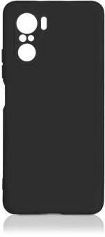 Чехол (клип-кейс) DF для Xiaomi Poco F3 poOriginal-04 черный (DF POORIGINAL-04 (BLACK)) - купить недорого с доставкой в интернет-магазине