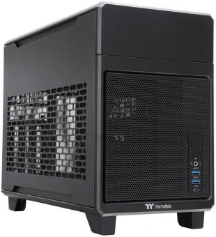 Корпус Thermaltake TR100 черный без БП miniITX 8x140mm 2x200mm 2xUSB3.0 1xUSB3.1 audio bott PSU - купить недорого с доставкой в интернет-магазине
