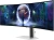 Монитор Samsung 49" Odyssey OLED G9 S49DG932SIXCI серебристый OLED LED 32:9 HDMI полуматовая HAS 250cd 178гр/178гр 5120x1440 240Hz FreeSync Premium Pro DP USB 12.9кг - купить недорого с доставкой в интернет-магазине