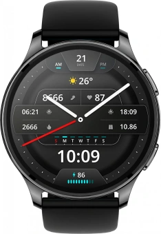 Смарт-часы Amazfit Pop 3R A2319 1.43" AMOLED корп.черный рем.черный (6972596107064) - цена, купить или заказать с доставкой в интернет-магазине Смарт-часы Amazfit Pop 3R A2319 1.43" AMOLED корп.черный рем.черный (6972596107064) - купить недорого с доставкой в интернет-магазине