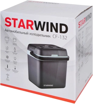 Автохолодильник Starwind CF-132 32л 48Вт серый/голубой - купить недорого с доставкой в интернет-магазине