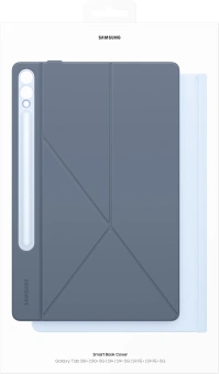 Чехол Samsung для Samsung Galaxy Tab S9+/S9 FE+/S10+ Smart Book Cover поликарбонат/полиуретан голубой (EF-BX810PLEGRU) - цена, купить или заказать с доставкой в интернет-магазине Чехол Samsung для Samsung Galaxy Tab S9+/S9 FE+/S10+ Smart Book Cover поликарбонат/полиуретан голубой (EF-BX810PLEGRU) - купить недорого с доставкой в интернет-магазине