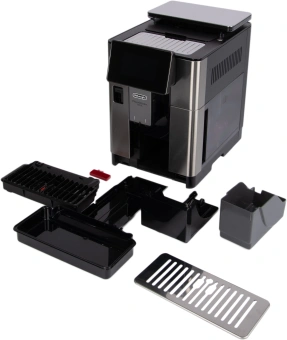 Кофемашина Delonghi Primadonna Soul ECAM610.74.MB 1450Вт черный/серебристый - купить недорого с доставкой в интернет-магазине