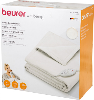 Электрическое одеяло для тела Beurer HD75 Cosy 100Вт (424.16) - купить недорого с доставкой в интернет-магазине