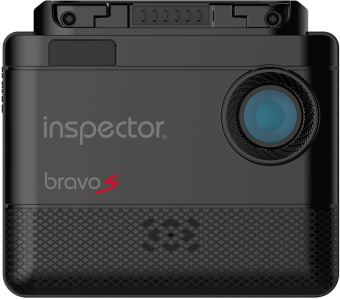Видеорегистратор с радар-детектором Inspector BRAVO S GPS ГЛОНАСС черный - купить недорого с доставкой в интернет-магазине