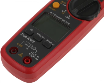 Клещи токоизмерительные RGK CM-10 цифр. измер.ток:переменный/постоянный красный/черный (776417) - купить недорого с доставкой в интернет-магазине