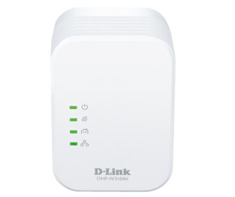 Повторитель беспроводного сигнала D-Link DHP-W310AV 10/100BASE-TX/Wi-Fi - купить недорого с доставкой в интернет-магазине