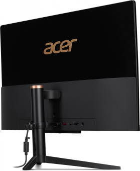 Моноблок Acer Aspire C22-1610 21.5" Full HD N100 (0.8) 8Gb SSD512Gb UHDG CR Windows 11 Home WiFi BT 65W клавиатура мышь Cam черный 1920x1080 - купить недорого с доставкой в интернет-магазине