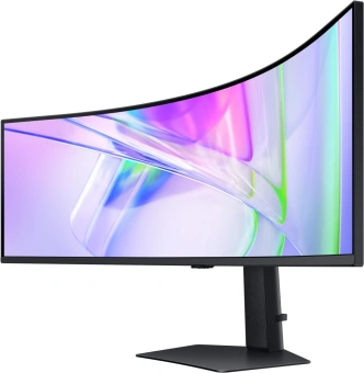 Монитор Samsung 49" ViewFinity S9 S49C950UAIXCI черный VA LED 32:9 HDMI M/M матовая HAS Piv 350cd 178гр/178гр 5120x1440 120Hz DP USB 15.6кг - купить недорого с доставкой в интернет-магазине