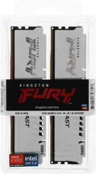 Память DDR5 2x16GB 6000MHz Kingston KF560C30BWEK2-32 Fury Beast RTL Gaming PC5-48000 CL30 DIMM 288-pin 1.4В kit single rank с радиатором Ret - цена, купить или заказать с доставкой в интернет-магазине Память DDR5 2x16GB 6000MHz Kingston KF560C30BWEK2-32 Fury Beast RTL Gaming PC5-48000 CL30 DIMM 288-pin 1.4В kit single rank с радиатором Ret - купить недорого с доставкой в интернет-магазине