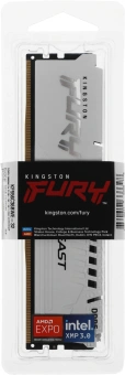Память DDR5 32GB 5600MHz Kingston KF556C36BWE-32 Fury Beast Expo RTL Gaming PC5-44800 CL36 DIMM 288-pin 1.25В kit single rank с радиатором Ret - купить недорого с доставкой в интернет-магазине