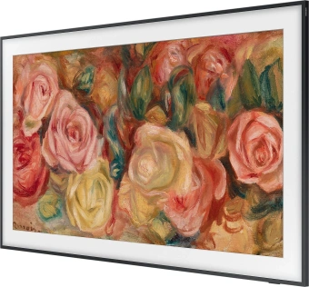 Телевизор QLED Samsung 75" QE75LS03DAUXRU The Frame черный 4K Ultra HD 120Hz DVB-T2 DVB-C DVB-S2 USB WiFi Smart TV - купить недорого с доставкой в интернет-магазине
