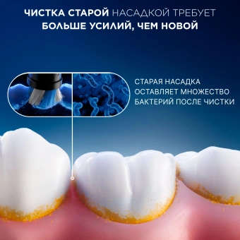 Насадка для зубных щеток Oral-B iO Ultimate Clean iO RB CWF (упак.:4шт) - купить недорого с доставкой в интернет-магазине
