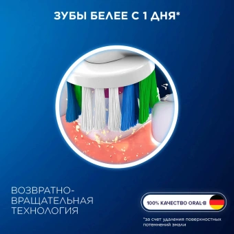 Насадка для зубных щеток Oral-B 3D White (упак.:4шт) - купить недорого с доставкой в интернет-магазине
