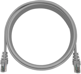 Патч-корд NTSS NTSS-PC-UTP-RJ45-6-2.0-LSZH-GY UTP RJ-45 вил.-вилка RJ-45 кат.3 2м серый LSZH 24AWG - купить недорого с доставкой в интернет-магазине