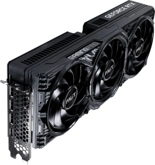 Видеокарта Palit PCI-E 5.0 PA-RTX5080 GAMINGPRO OC V1 NVIDIA GeForce RTX 5080 16Gb 256bit GDDR7 2295/30000 HDMIx1 DPx3 HDCP Ret - купить недорого с доставкой в интернет-магазине