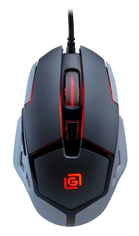Мышь Оклик 915G HELLWISH V2 черный/серый оптическая 4800dpi USB 6but (1003993) - купить недорого с доставкой в интернет-магазине