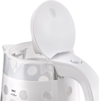 Чайник электрический Vitek VT-7048 1.7л. 2200Вт белый корпус: пластик - купить недорого с доставкой в интернет-магазине