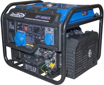 Генератор Redbo GPT-6000CK 5.5кВт - купить недорого с доставкой в интернет-магазине
