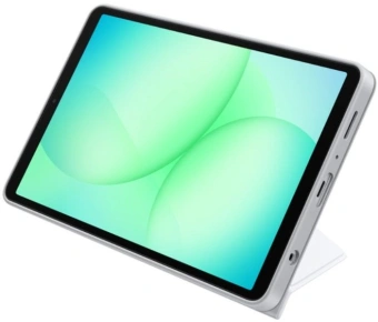 Чехол Samsung для Samsung Galaxy Tab A11 Book Cover поликарбонат/полиуретан белый (EF-BX130PWEGRU) - купить недорого с доставкой в интернет-магазине