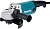 Углошлифовальная машина Makita GA7090N 2200Вт 8500об/мин рез.шпин.:M14 d=180мм