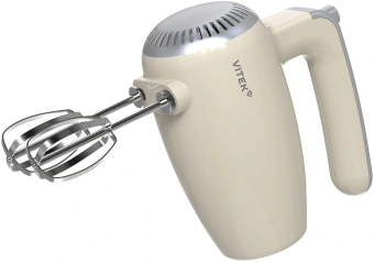 Миксер ручной Vitek VT-HM3001 800Вт кремовый - купить недорого с доставкой в интернет-магазине
