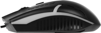 Мышь Defender Flash MB-600L черный оптическая 1200dpi USB 3but (52600) - купить недорого с доставкой в интернет-магазине