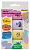 Набор текстовыделителей Silwerhof Monster Pastel 1-4мм 4цв. коробка с европодвесом