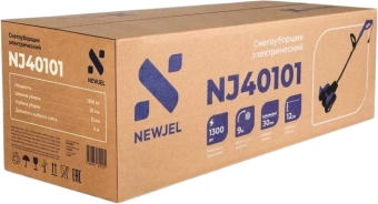 Снегоуборщик электр. Newjel NJ40101 1.3кВт - купить недорого с доставкой в интернет-магазине