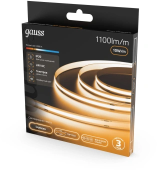 Лента Gauss COB (23638032010) - купить недорого с доставкой в интернет-магазине
