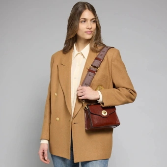 Сумка женская The Bridge Irene 04520501/14 коричневая натур.кожа - купить недорого с доставкой в интернет-магазине