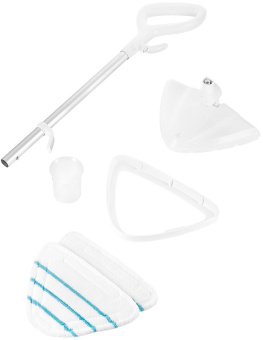 Швабра паровая Kitfort КТ-1049 1300Вт белый - купить недорого с доставкой в интернет-магазине