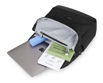 РюкзакДА Moleskine THE BACKPACK CANVAS (ET98CCBKBK) 32x41x13см канвас черный - купить недорого с доставкой в интернет-магазине