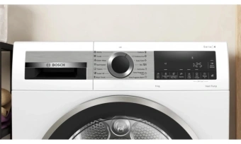 Сушильная машина Bosch WQG1420AME пан.англ. кл.энер.:A++ макс.загр.:9кг белый - купить недорого с доставкой в интернет-магазине