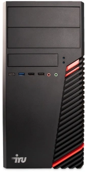 ПК IRU Home 310H6SM MT i3 12100 (3.3) 8Gb SSD256Gb UHDG 730 Free DOS GbitEth 400W черный (1900979) - купить недорого с доставкой в интернет-магазине