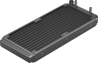Система водяного охлаждения PcCooler DA240 Max ARGB Soc-AM5/AM4/1200/1700/1851 черный 4-pin 33.8dB Al Ret (DA240 MAX ARGB BK) - купить недорого с доставкой в интернет-магазине