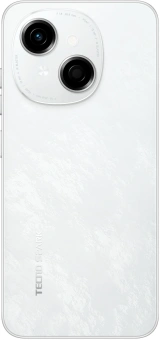 Смартфон Tecno Spark Go 1 64Gb 4Gb белый моноблок 3G 4G 2Sim 6.67" 720x1600 Android 14 13Mpix 802.11 a/b/g/n/ac GPS GSM900/1800 TouchSc Protect microSD max1024Gb - купить недорого с доставкой в интернет-магазине